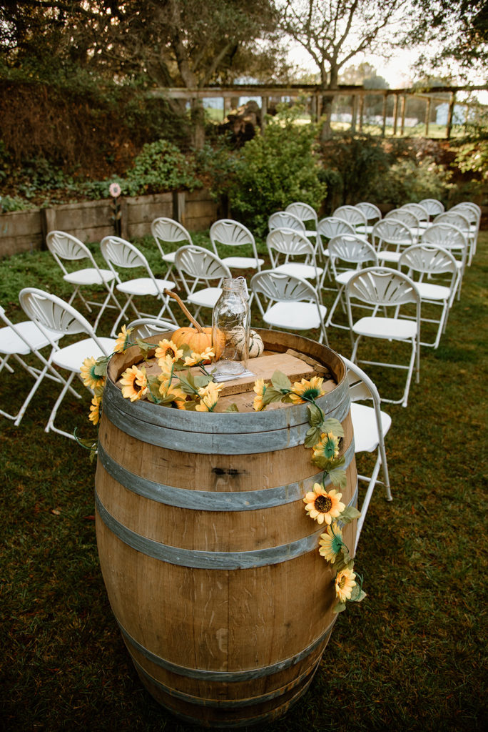 Sydney Jai Photography - wedding venue photo, wedding details, wedding detail photos, fall pumpkin wedding decorations