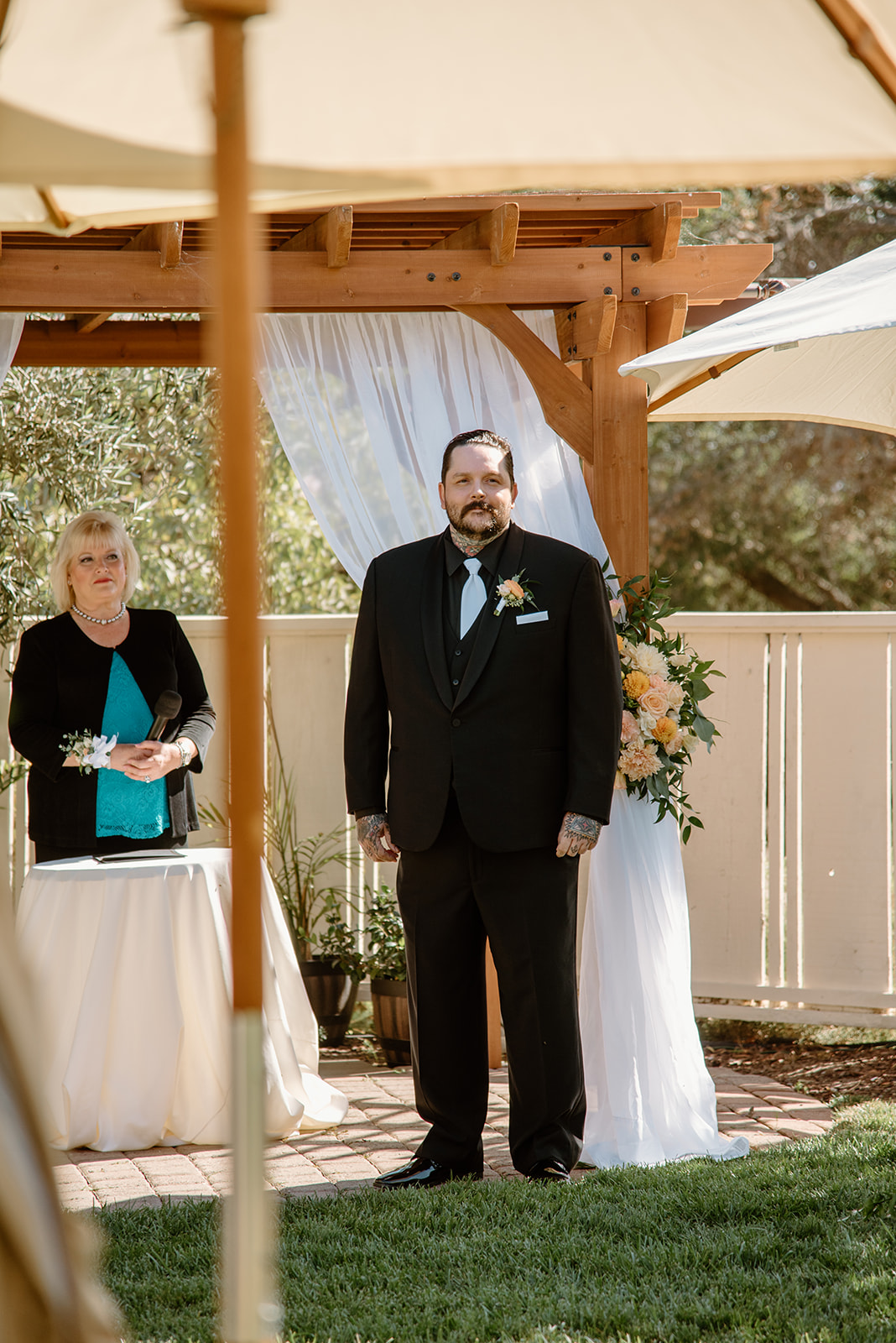 Sydney Jai Photography - Petaluma wedding, wedding ceremony, groom style