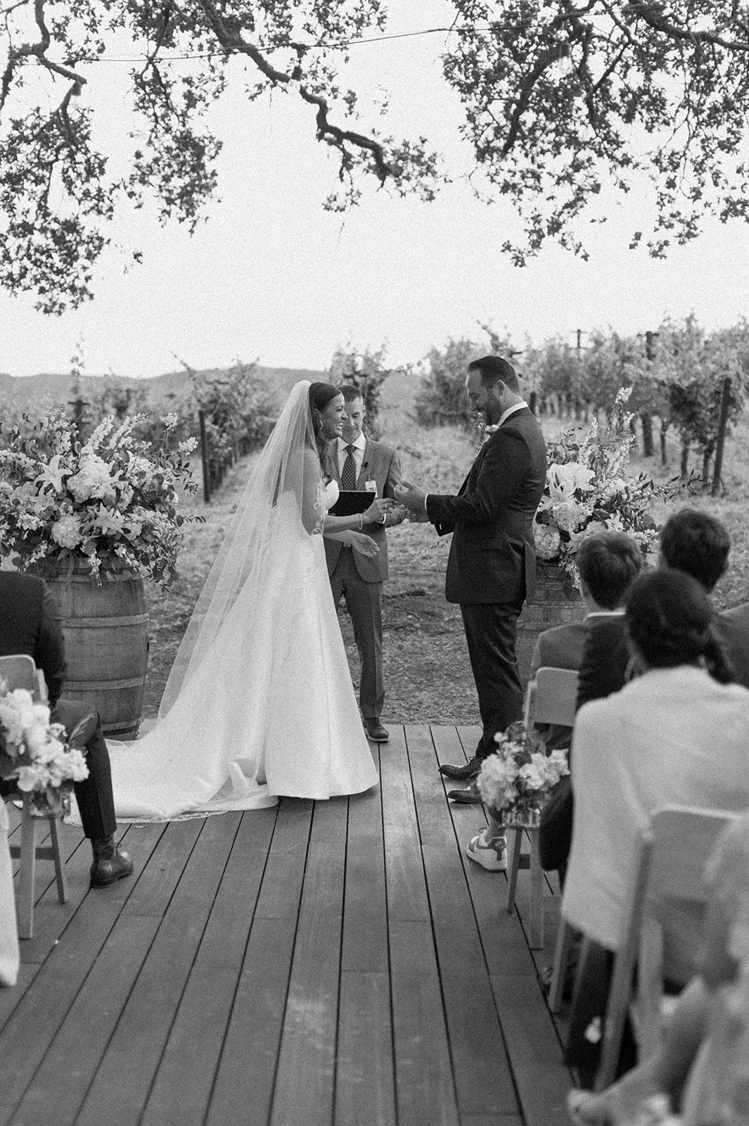 Sydney Jai Photography - Napa Valley Wedding Photographer, wedding ceremony, bride and groom photos, winery wedding venue, vineyard wedding venue