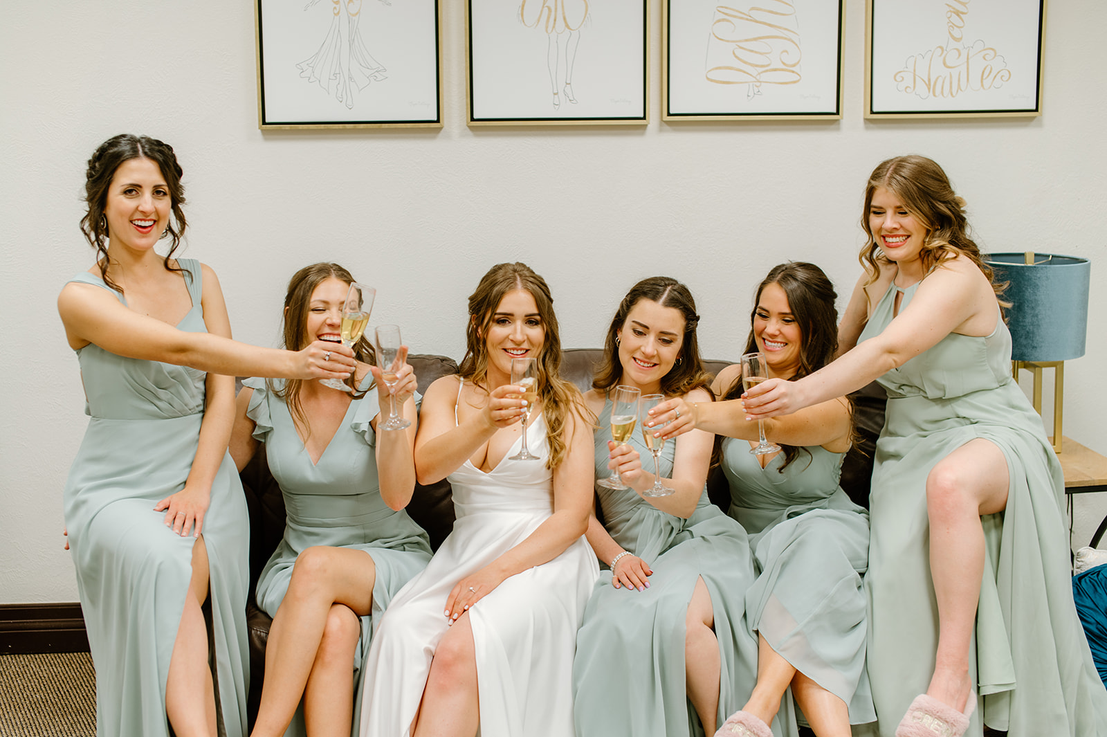 Sydney Jai Photography - Northern California wedding photographer, bridal party getting ready, bridesmaid photos