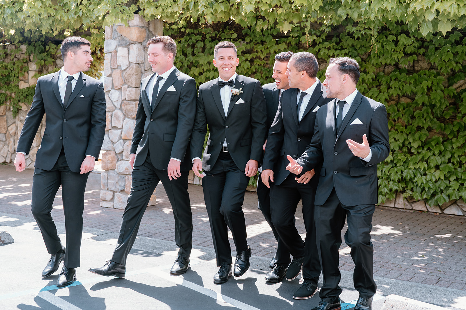 Sydney Jai Photography - Northern California wedding photographer, groom and groomsmen